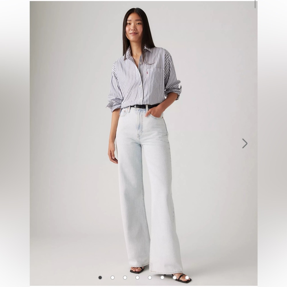 Levi's Women's rib cage wide leg